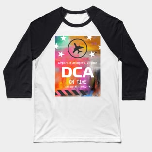 DCA airport Baseball T-Shirt